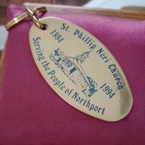 St. Phillip Neri Church Keychain